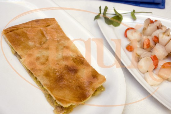 Empanada de zamburiñas