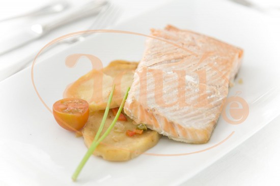Salmón ao forno