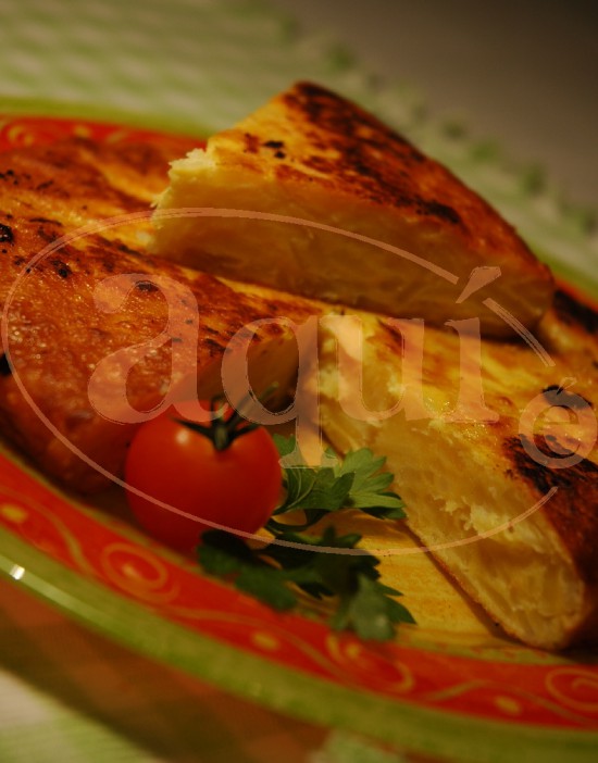 Tortilla de patacas guisada